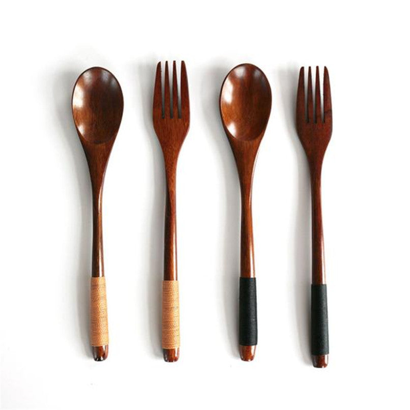 Wooden Spoon Bamboo Kitchen Cooking Utensil