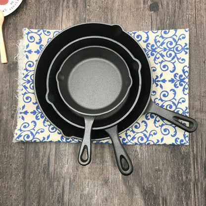 Black Mini Not Sticky Casting Iron Pan