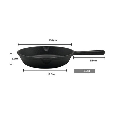 Black Mini Not Sticky Casting Iron Pan