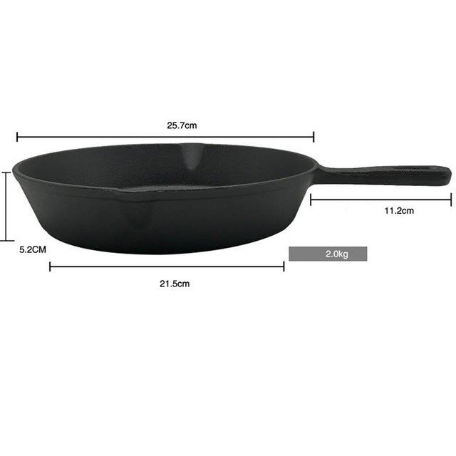 Black Mini Not Sticky Casting Iron Pan