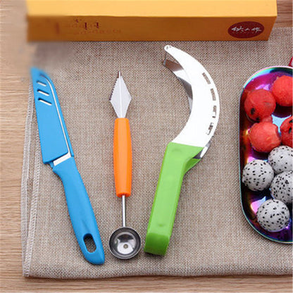Stainless Steel Watermelon Slicer/Cutter Knife/Corer Scoop