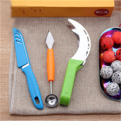 Stainless Steel Watermelon Slicer/Cutter Knife/Corer Scoop