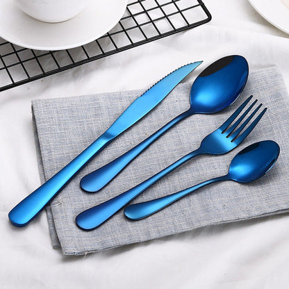 4pcs Stainless Steel Cutlery Silverware Set