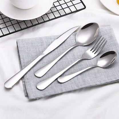 4pcs Stainless Steel Cutlery Silverware Set