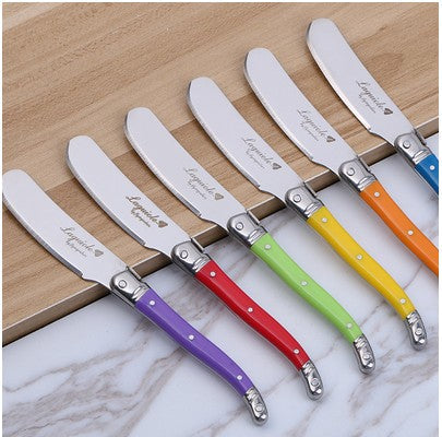 6pc/set Laguiole Butter Knife Spreaders Set