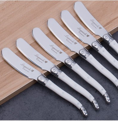 6pc/set Laguiole Butter Knife Spreaders Set