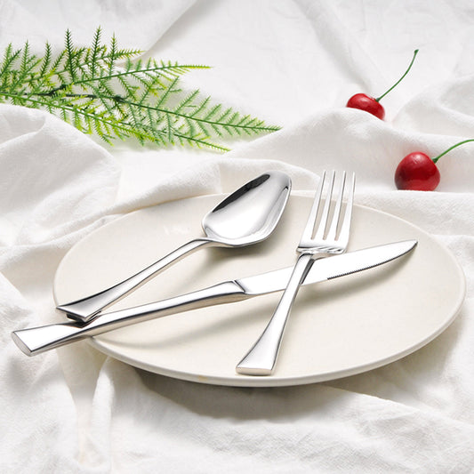 3pcs/set Luxury Western Style Stainless Steel Set